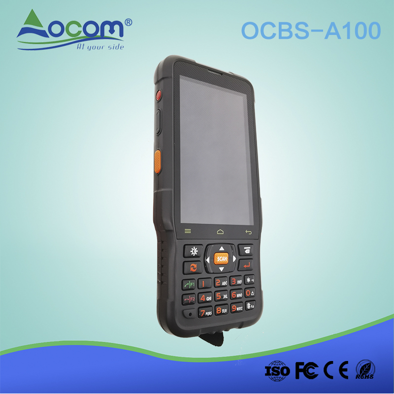 OCBS -A100 الروبوت 7.0 المحمولة nfc فندق جامع بيانات الماسح الضوئي