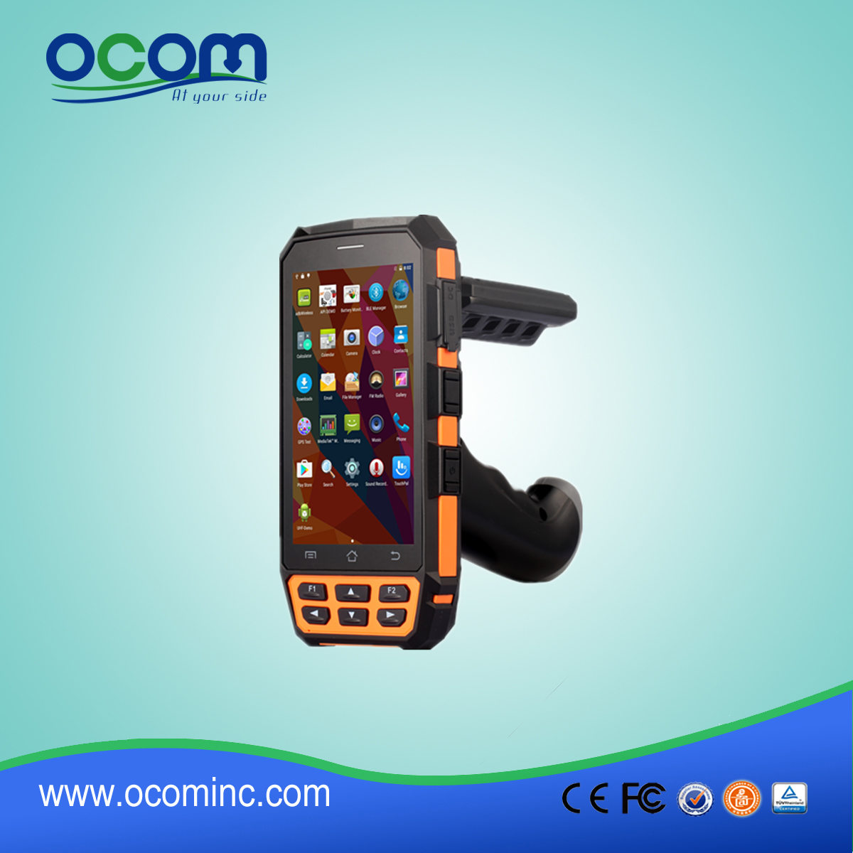 OCBS-D5000 βιομηχανική Android 5.1 Barcode Scanner PDA με WIFI