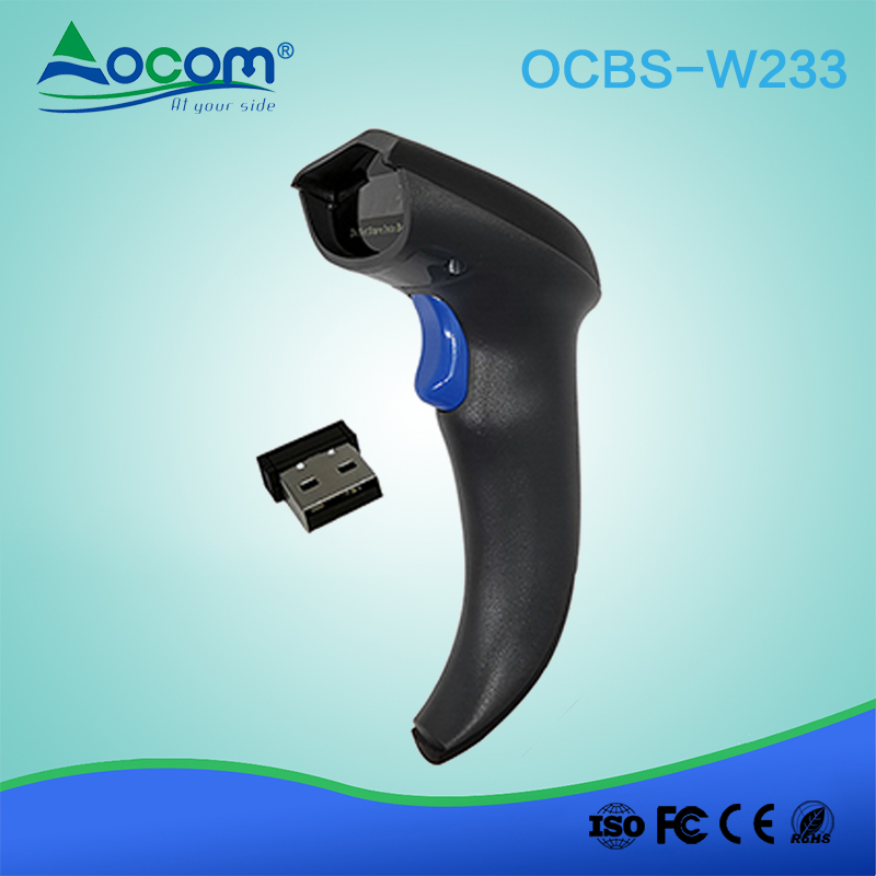 OCBS -W233 Handheld 2d pdf417 draadloze qr barcodescanner