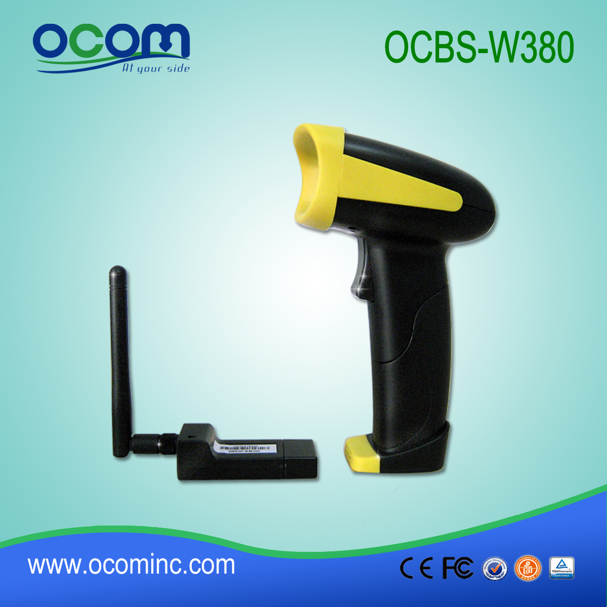 OCBS-W380 ---中国工厂手持无线条码扫描器盘点