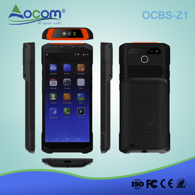 OCBS -Z 1 5,99 cala logistyka przemysłowa ekran dotykowy android chropowaty podręczny skaner kodów kreskowych PDA