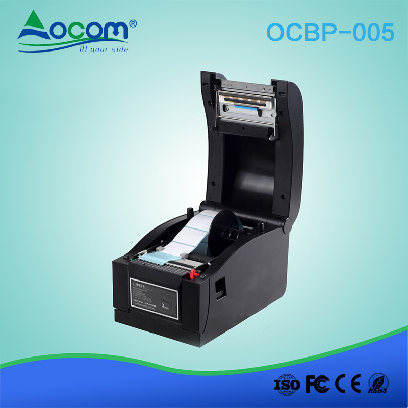 OCCP-005 3 pouces 80mm Airway Bill Barcode QR Code Machine d'impression