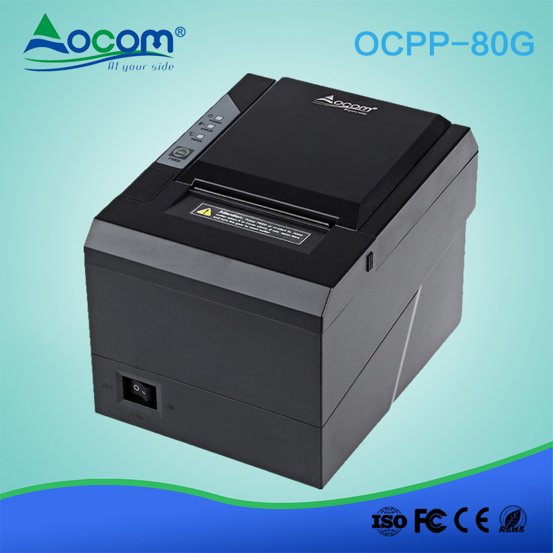 Thermische Pos-printer met drie poorten, 80 mm met automatische snijder