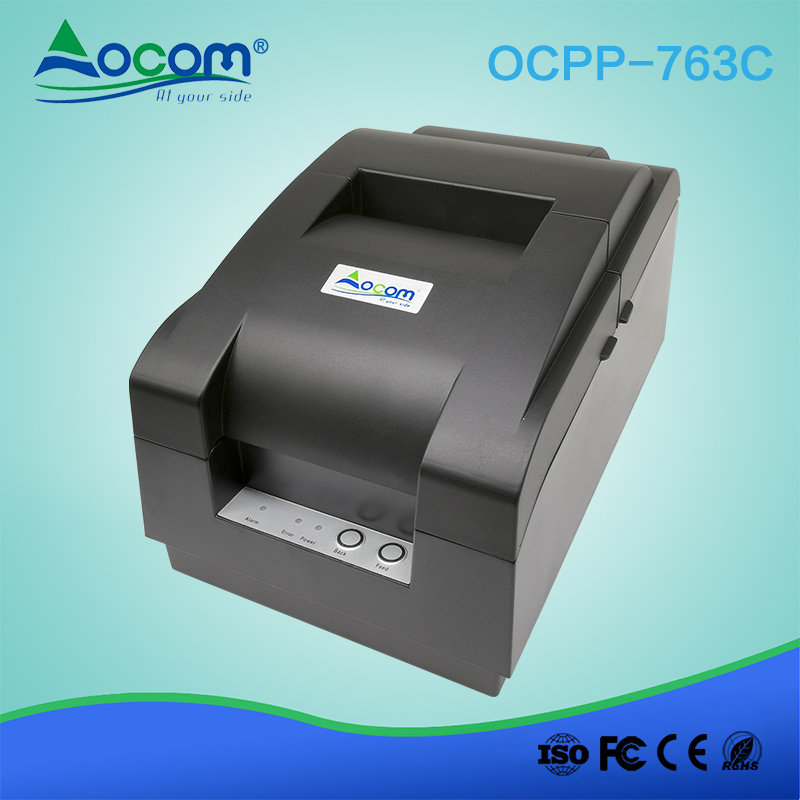 OCPP -763C 76 mm 3-calowa drukarka automatyczna USB z portem szeregowym Lan Cutter