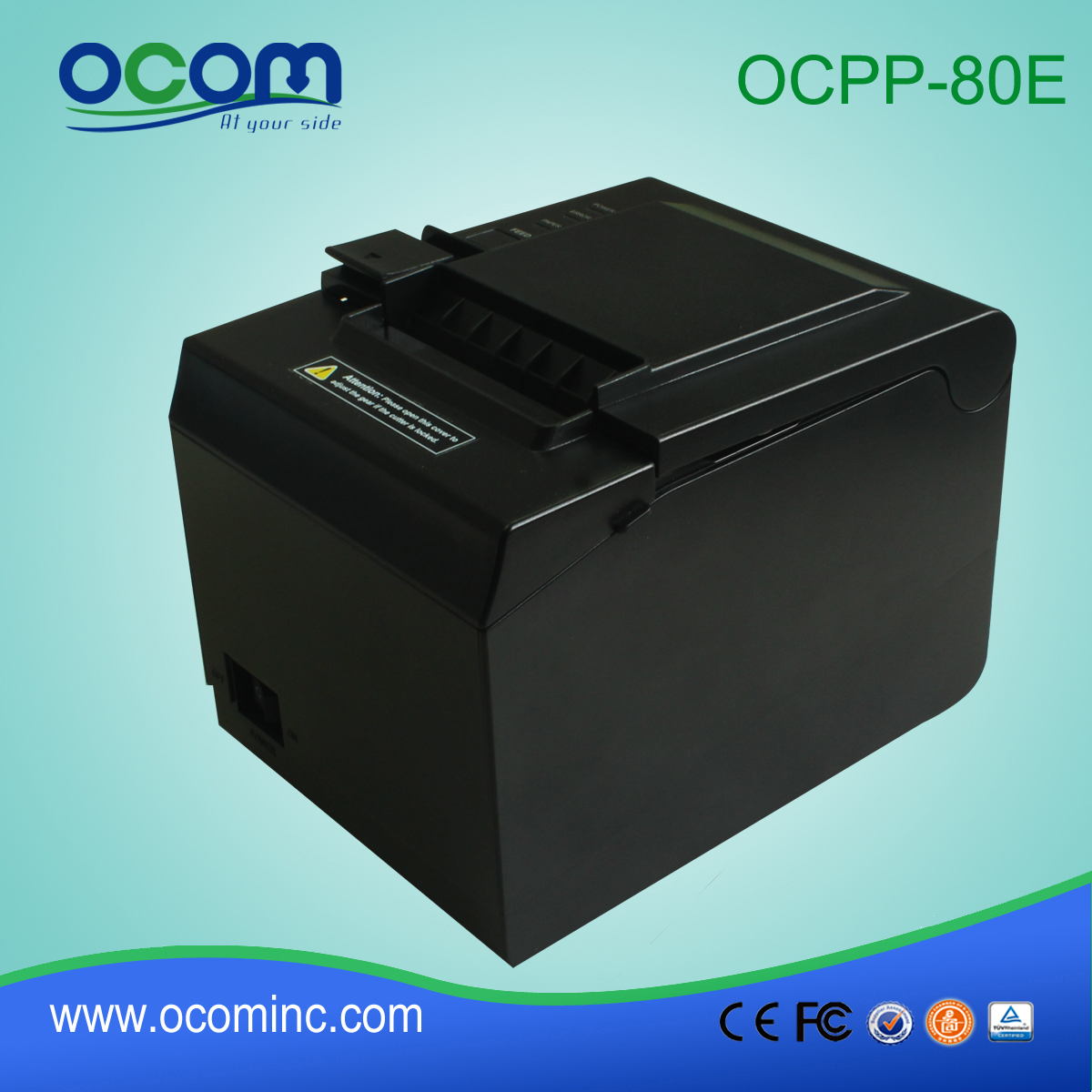 OCPP 80E Hochgeschwindigkeits-80mm Positions-Empfangs-Thermaldrucker mit automatischem Ausschnitt für Restaurant
