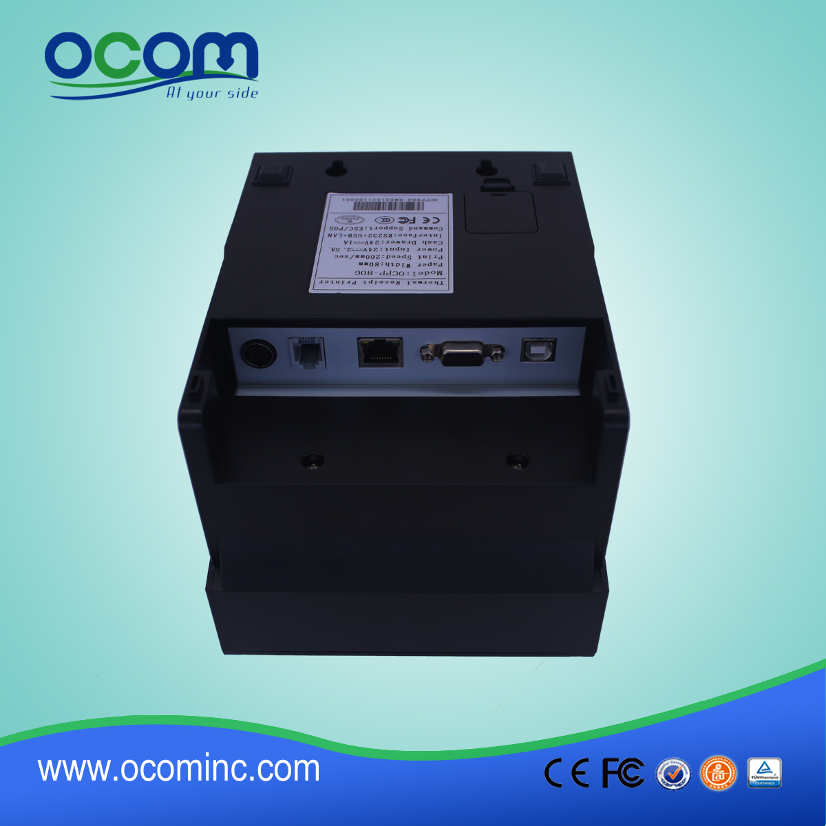 OCPP-80G--China made 80mm auto cutter thermal receipt printer