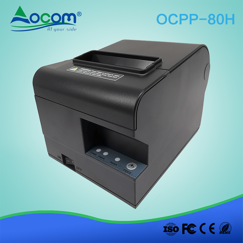 OCPP -80H 300mm / s Velocità di stampa Stampante termica per ricevute del driver Bluetooth Pos da 80 mm