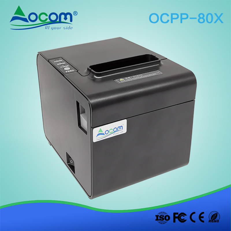 OCPP -80X 250 χιλιοστά / λεπτό αποκατάσταση pos θερμική τιμή εκτυπωτή νομοσχέδιο παραλαβής νομοσχέδιο