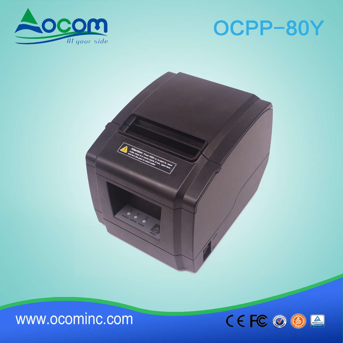 OCPP-80Y Impresora de recibos térmicos de 80 mm de bajo costo