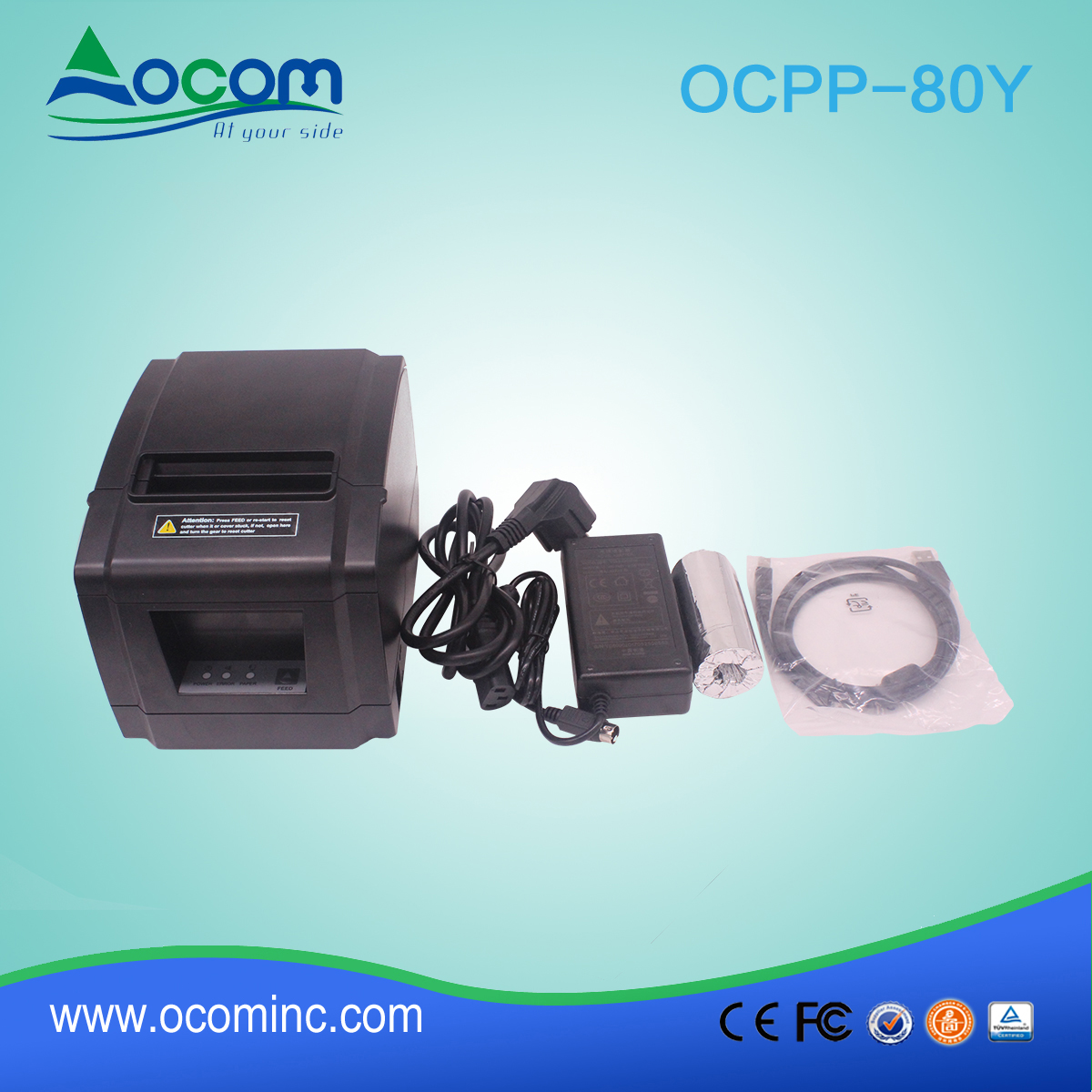 OCPP-80Y - недорогой 80-мм термопринтерный принтер