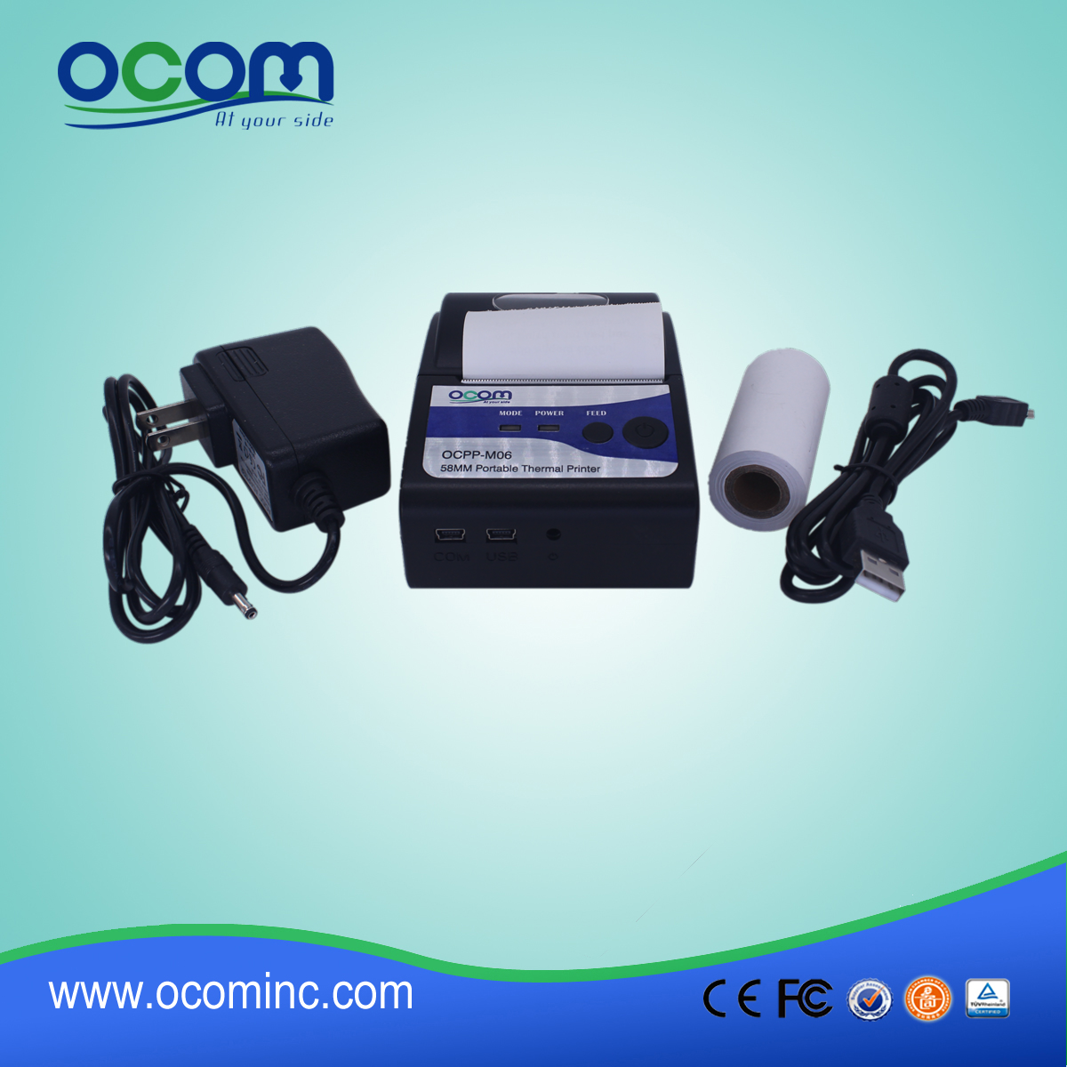 (OCPP-) M06中国工厂考勤蓝牙 android 热敏打印机