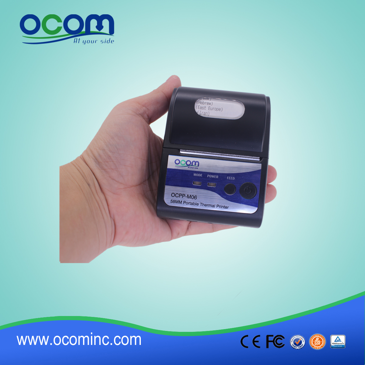 (OCPP-M06) OCOM 58mm Venta caliente de la impresora térmica de recibos