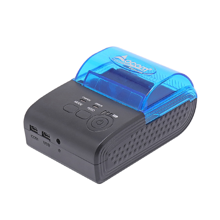 OCPP -M07 58mm Código de barras Bluetooth Código QR Impresora de recibos de facturación