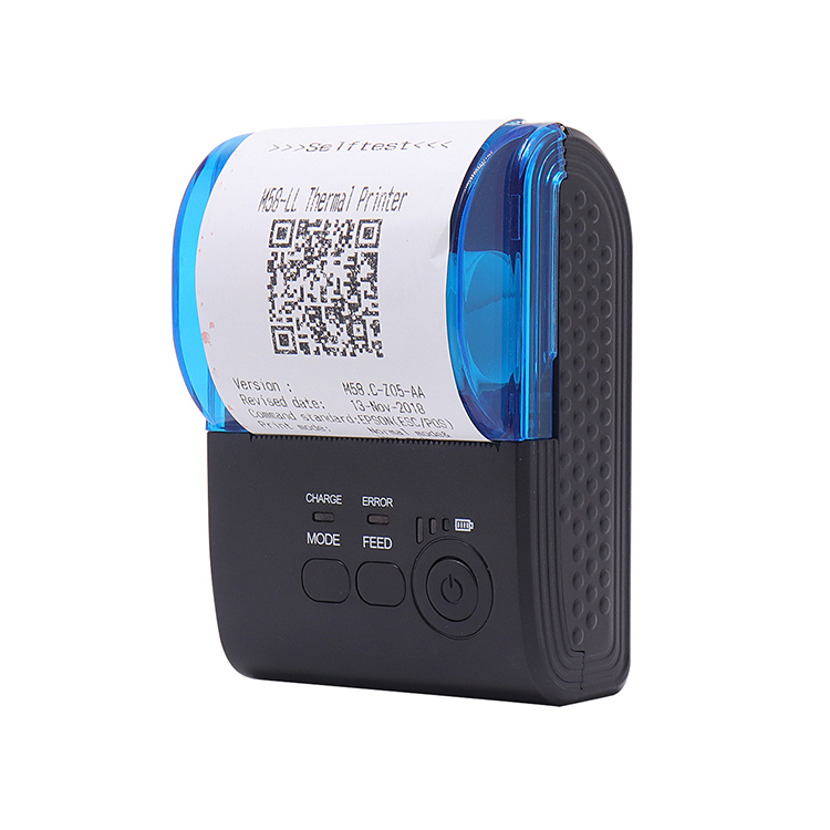 OCPP -M07 impressora térmica portátil de 58mm mini bluetooth android impressora térmica