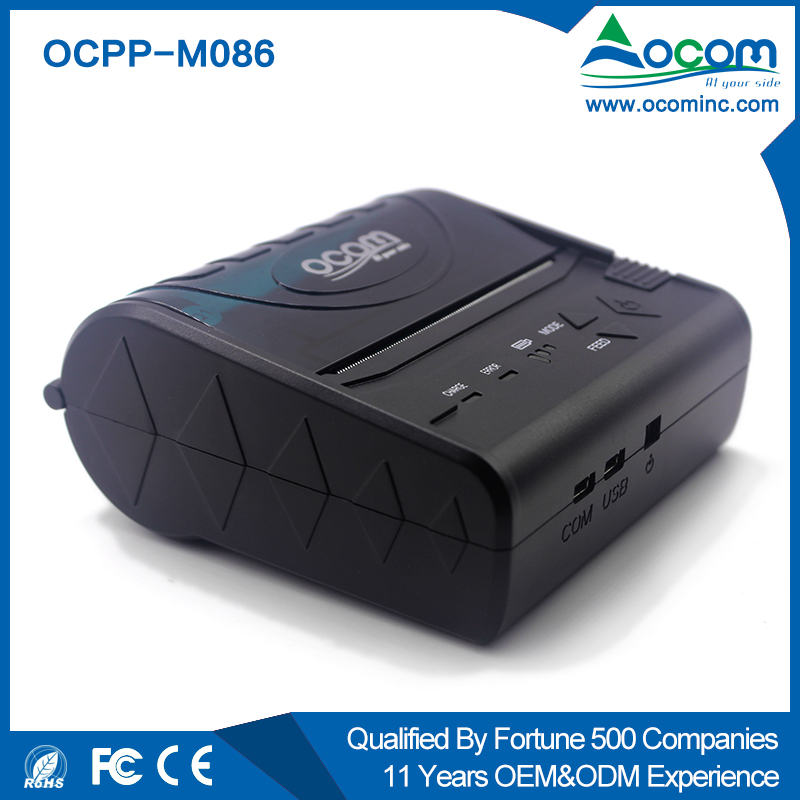 OCPP-M086-80mm Mobile Bluetooth / WIFI POS imprimante de reçus