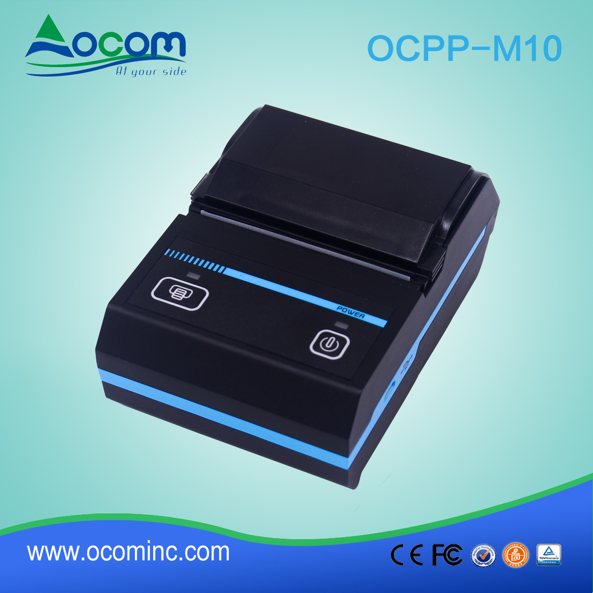 OCPP-M10 58mm 迷你安卓手持式热敏票据打印机蓝牙