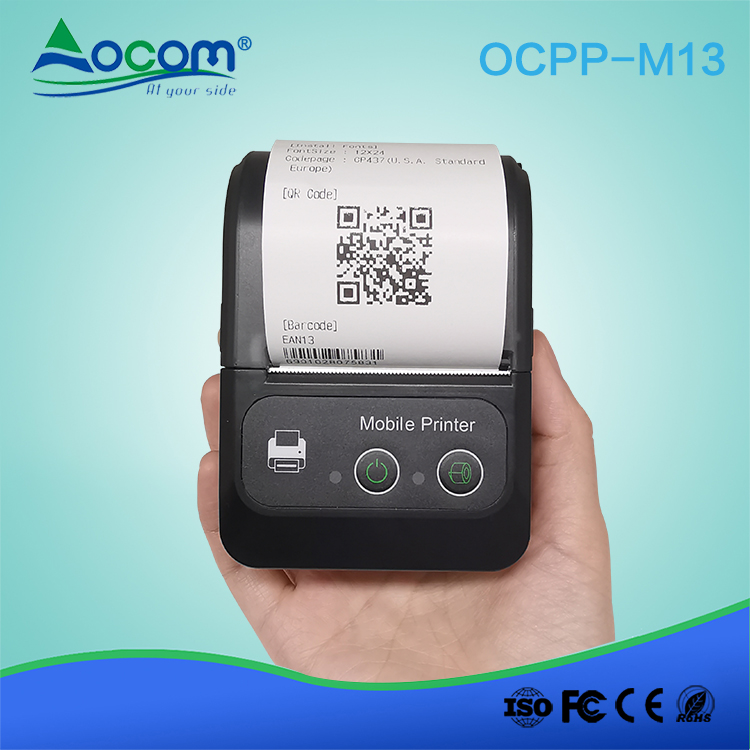 OCPP -M13 طابعة حرارية متنقلة بنظام الفواتير لعام 2019