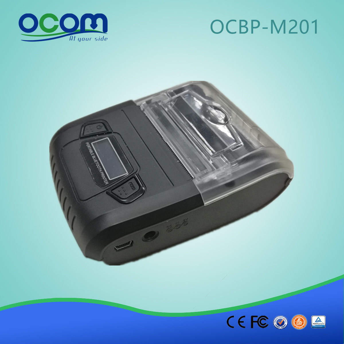 (OCBP -M201) China Cheap 58mm mini Bluetooth stampante termica etichette