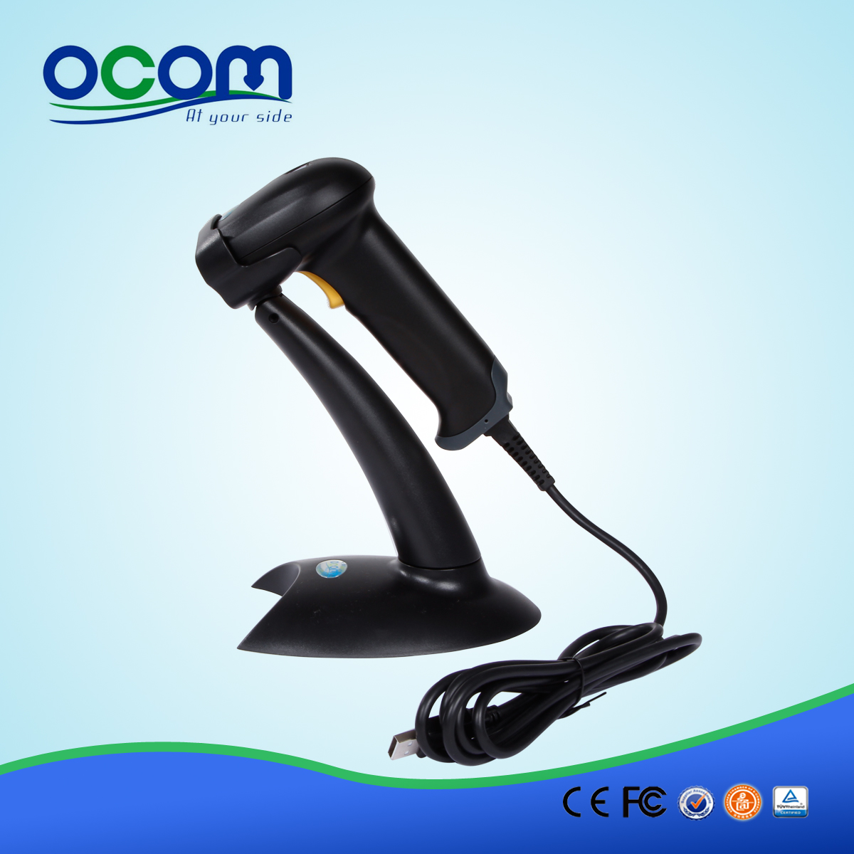 OCB-L006 bidireccional USB mano láser Barcode Scanner
