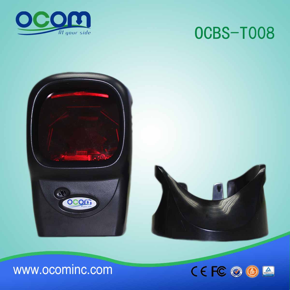 Omnidirectionnelle bureau usb barcode scanner à longue distance