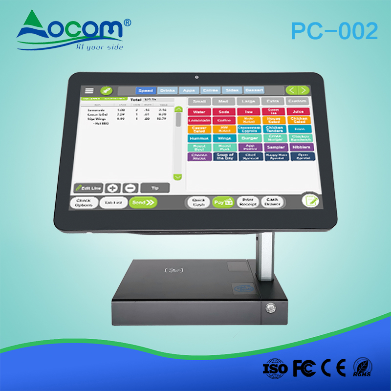 PC-002 Qr Code scanner Visitor Management face recognition biometric machine