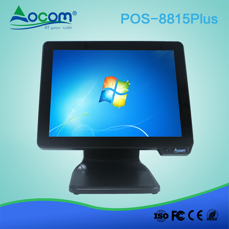 POS -8815Plus Configurazione aggiornata Dual Touch Screen Tutto in un terminale POS