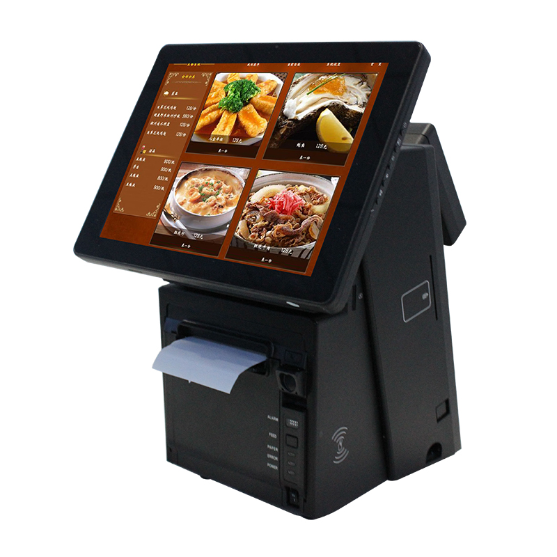 POS-A15 15.6 "Android / Windows υποστηρίζονται όλα σε ένα σύστημα POS με θερμικό εκτυπωτή και σαρωτή