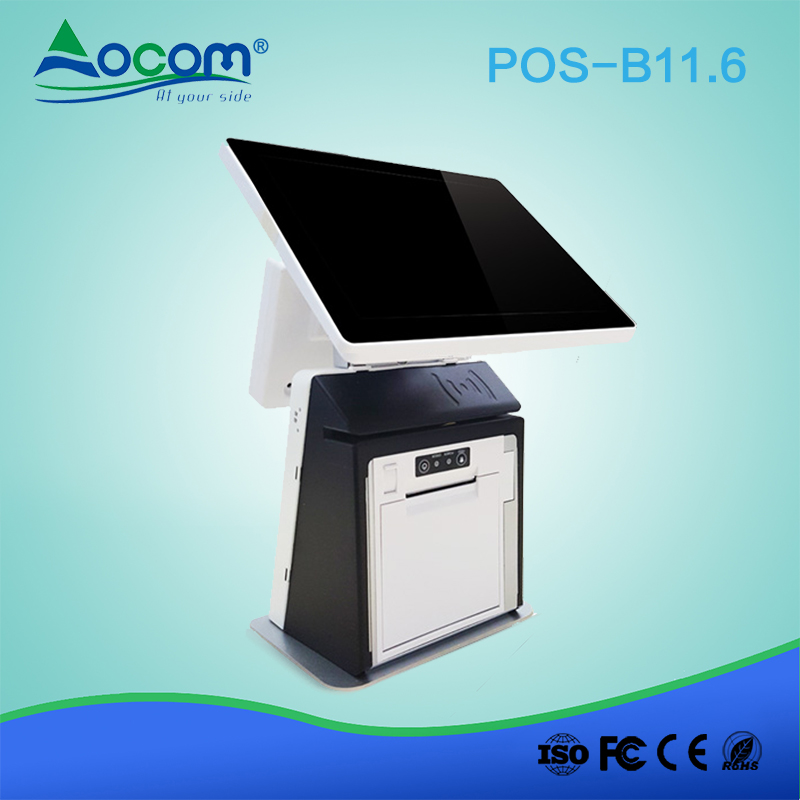 （POS- B11.6-W）11.6 inch all-in-one touch POS terminal