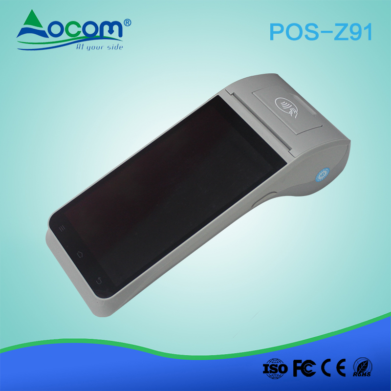 POS POS -Z91 Utilizzo del sistema pos con touchscreen portatile Android tutto in uno per il pagamento al ristorante