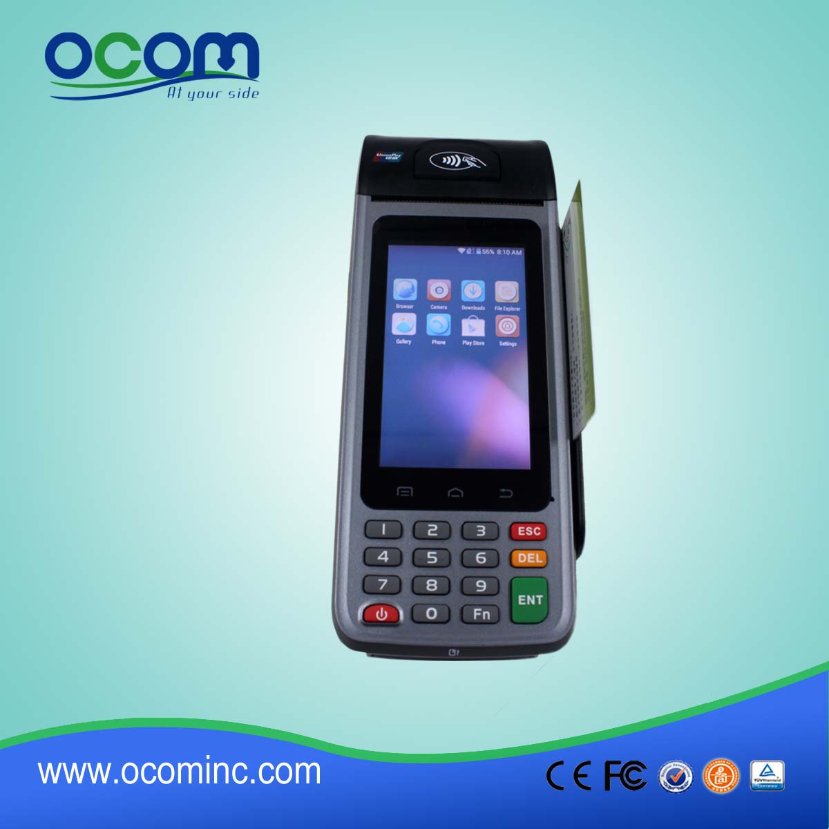 （POS-T8）2016年最新的高品质打印机的Andr​​oid POS终端