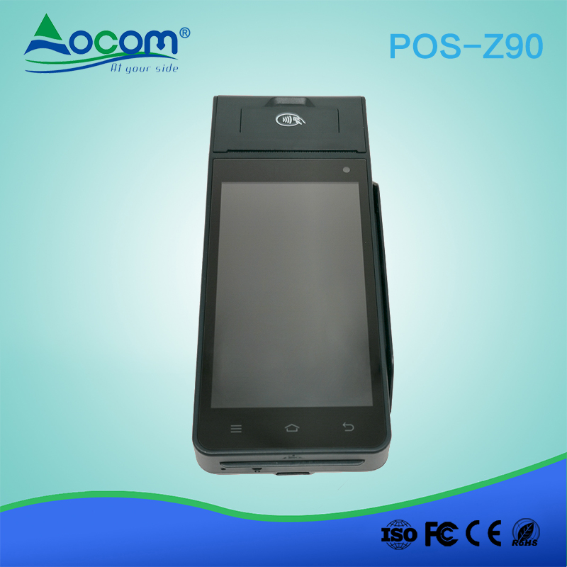 POS-Z90 Portable Touch Screen POS System PDA with built-in Printer