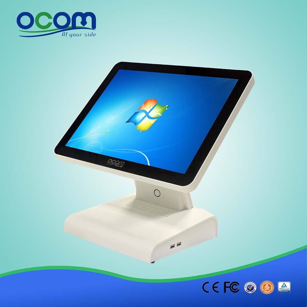 POS8619 --- Fábrica de China hizo 15 "todo en una máquina de la posición para el supermercado