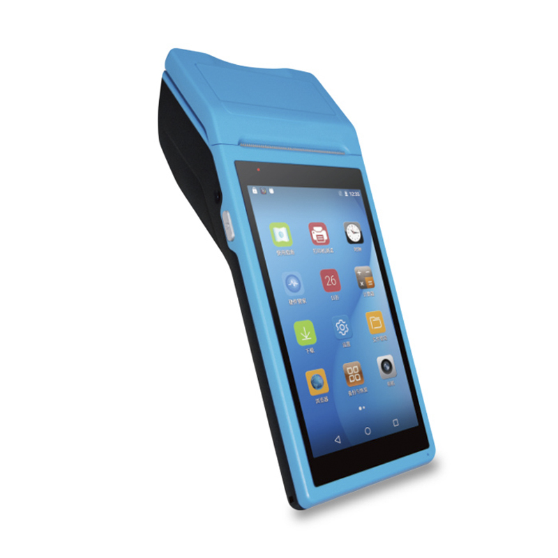 Terminale di pagamento Q1 / Q2 3G / 4G Android 6.0 nfc pos con stampante termica