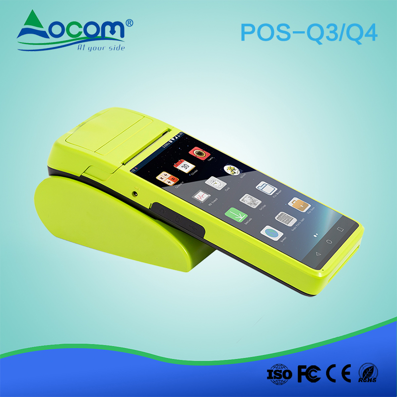 Q3 ручной Android сенсорный экран pos цена системы с подставкой