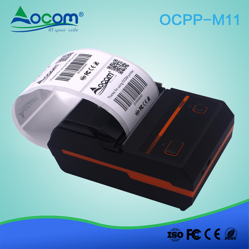 Smartphone mini portable handheld android bluetooth printer
