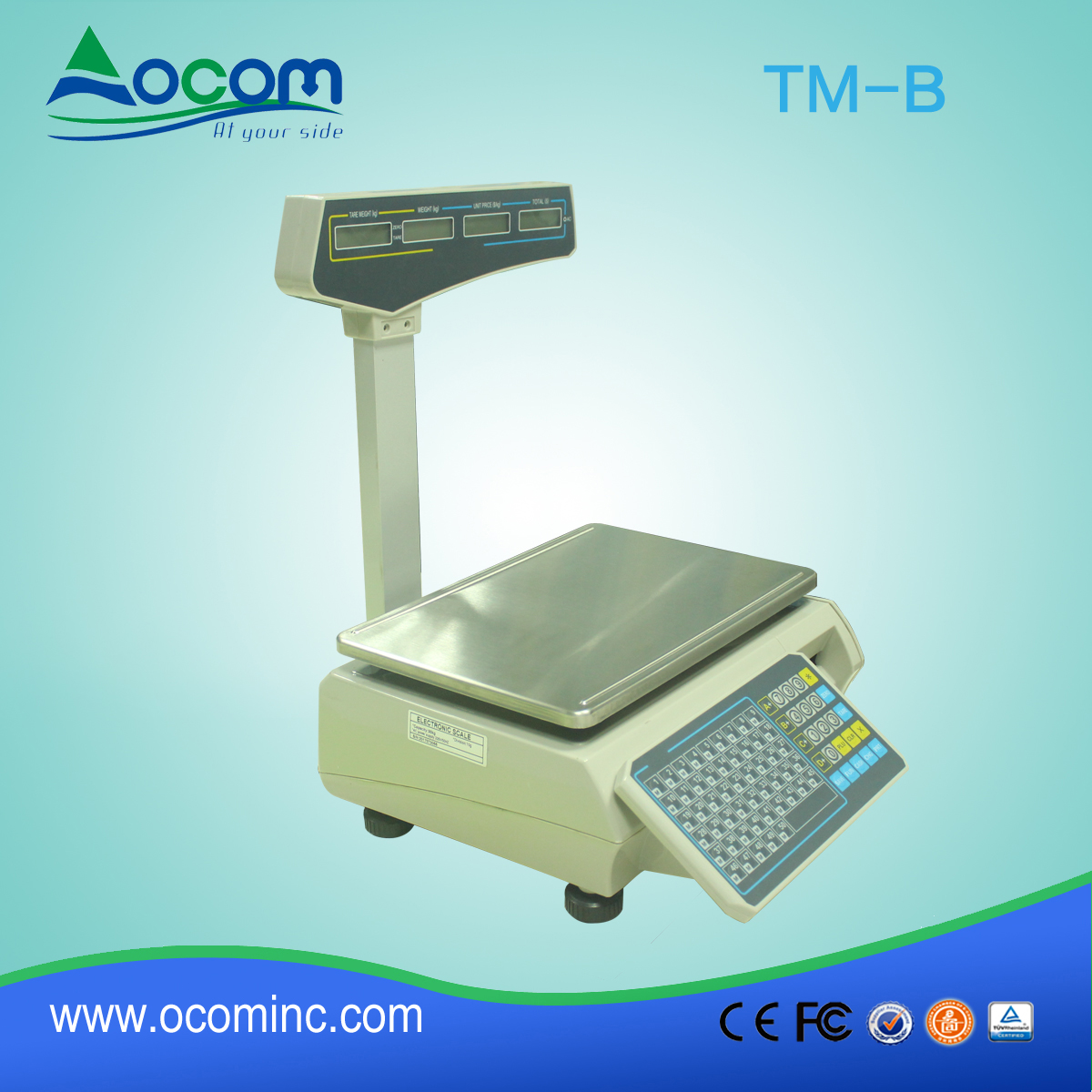 (TM-Β) Κίνα γίνεται 30kg ηλεκτρονική ζυγαριά για σούπερ μάρκετ