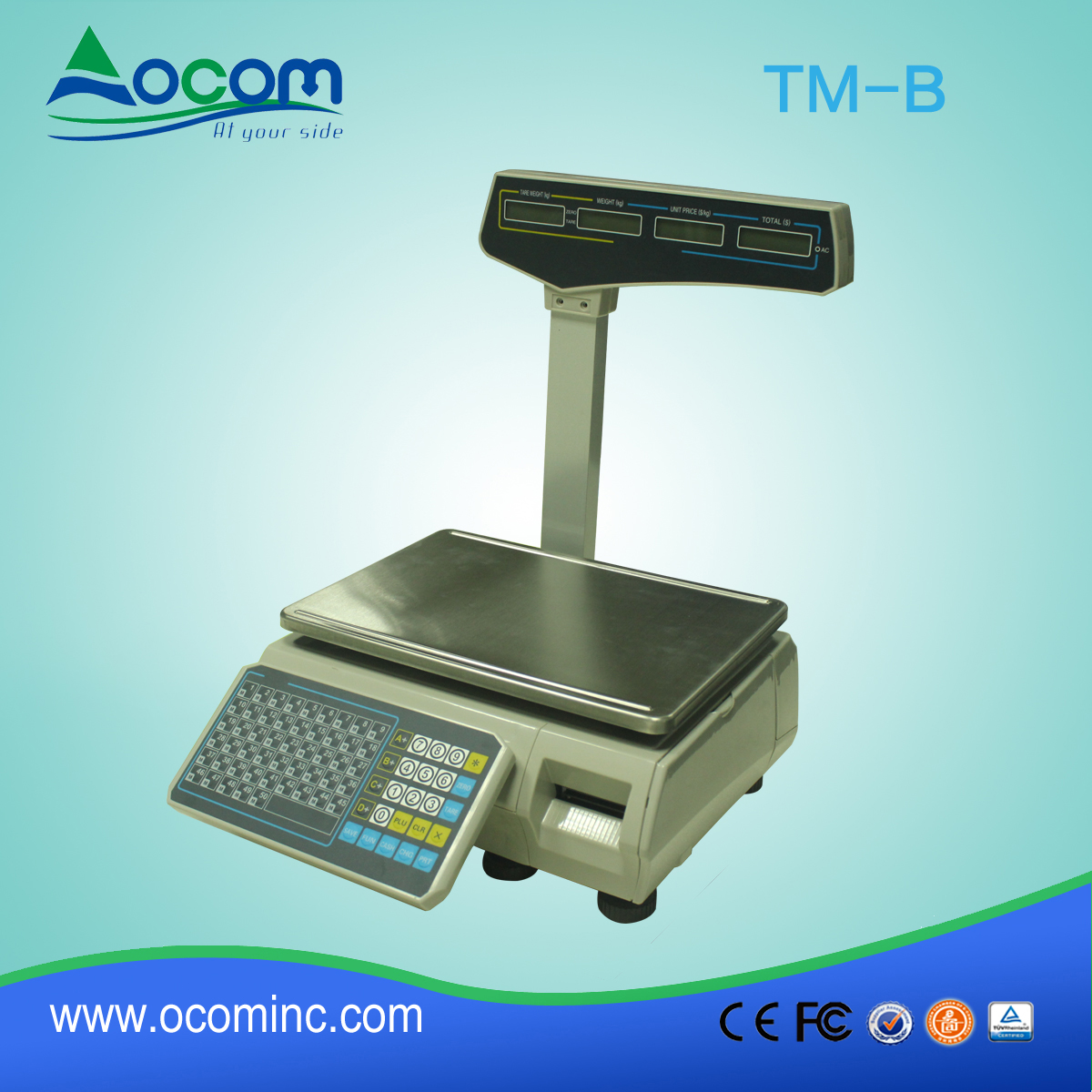 (TM-B) China made supermarket digital standing scales