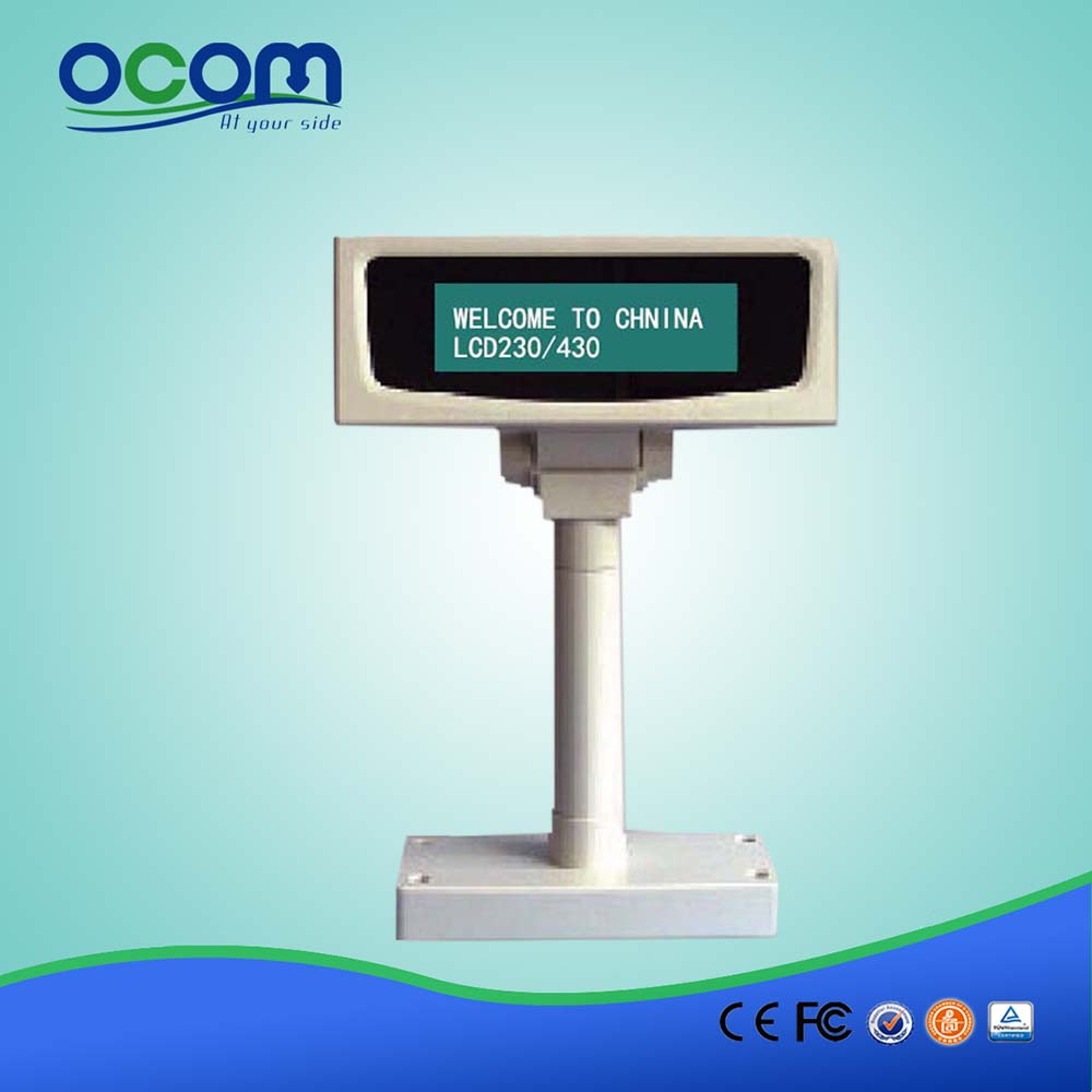 USB Customer POS Pole LCD Customer Display