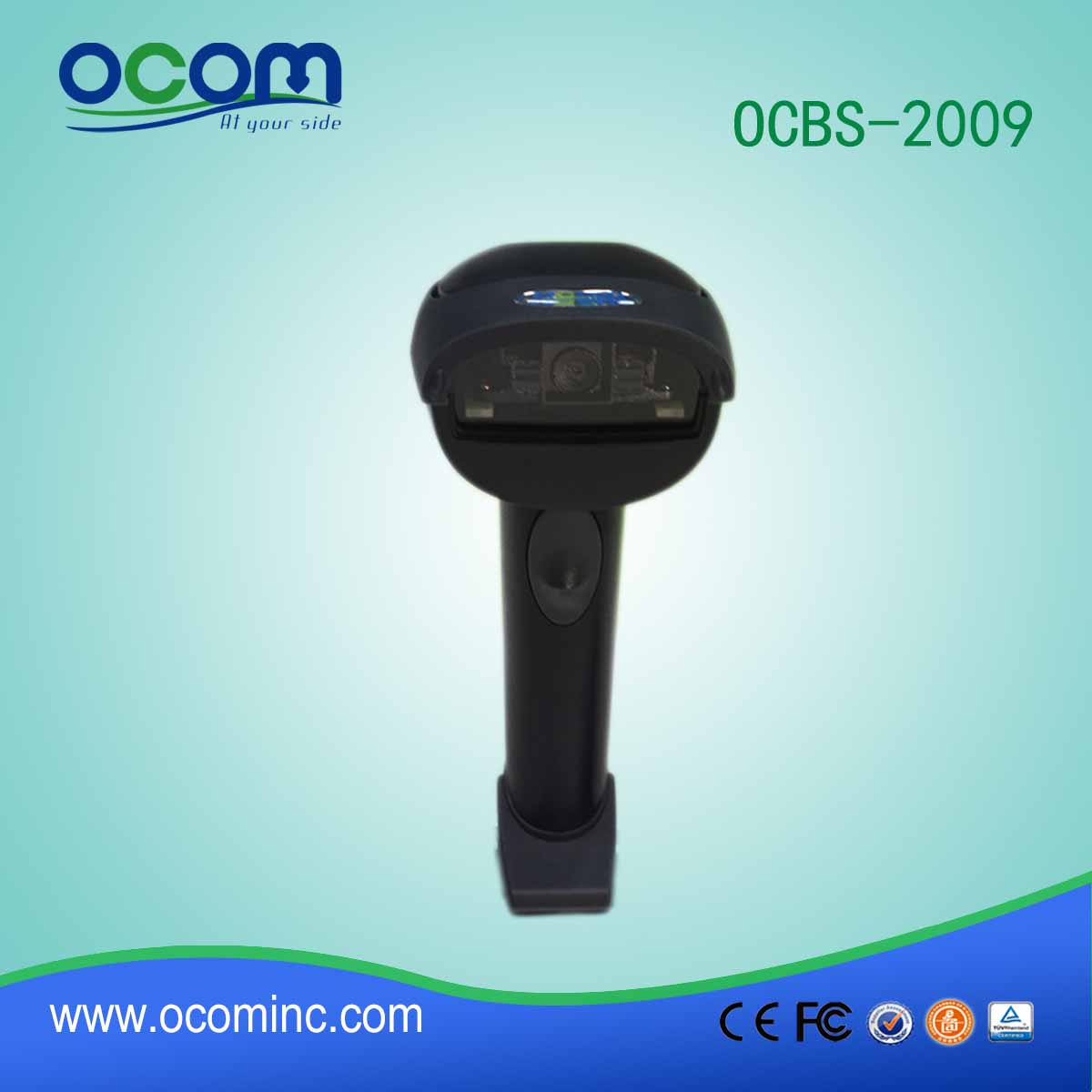 Supporto interfaccia USB 2D barcode scanner palmare
