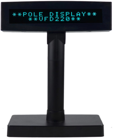 VFD220C 20 2 Zeichen Doppellinie VFD Kundenanzeige