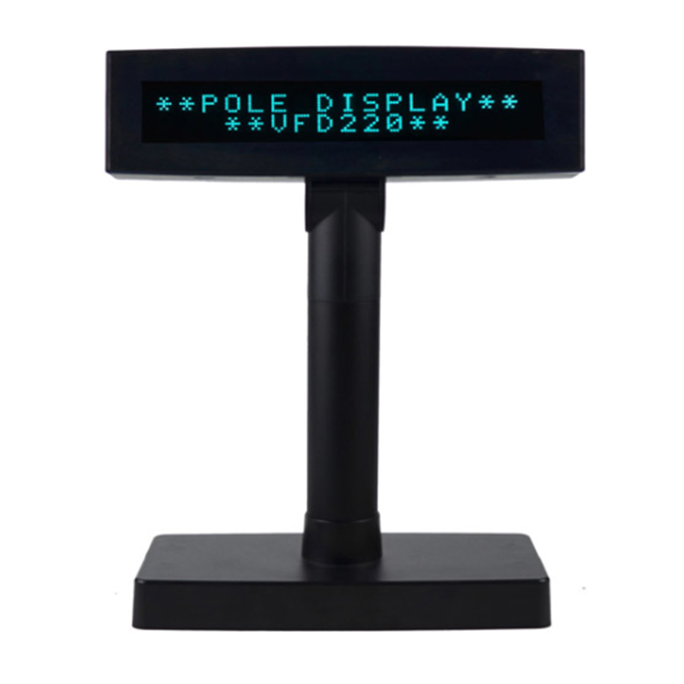 VFD220C Binnen Klantzijde 20 x 2-lijns pool LCD VFD-display