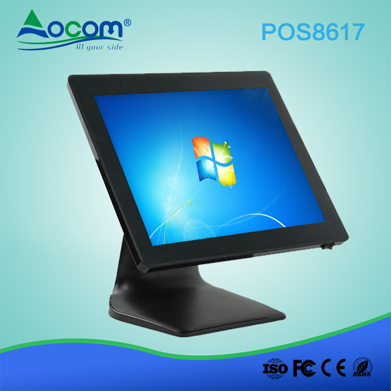 Wholesale chine touch pos système double écran avec le système de fenêtres