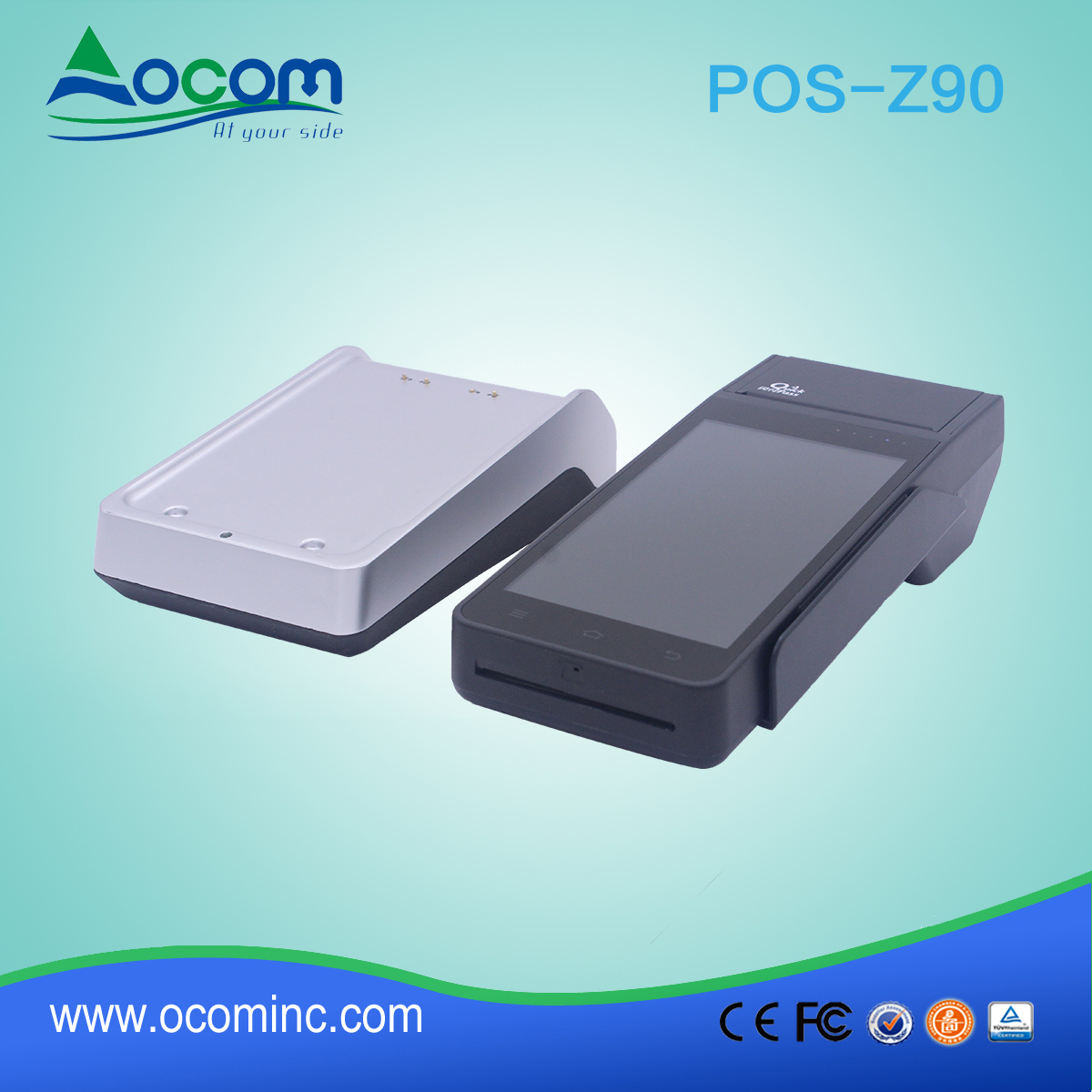 Z90 palmare Android Touch POS terminale tutto in uno con stampante