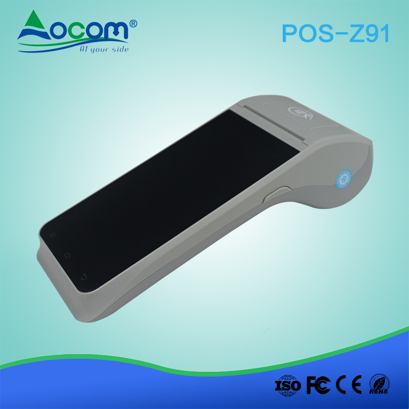 Terminal de pago Z91 Android nfc pos con impresora térmica