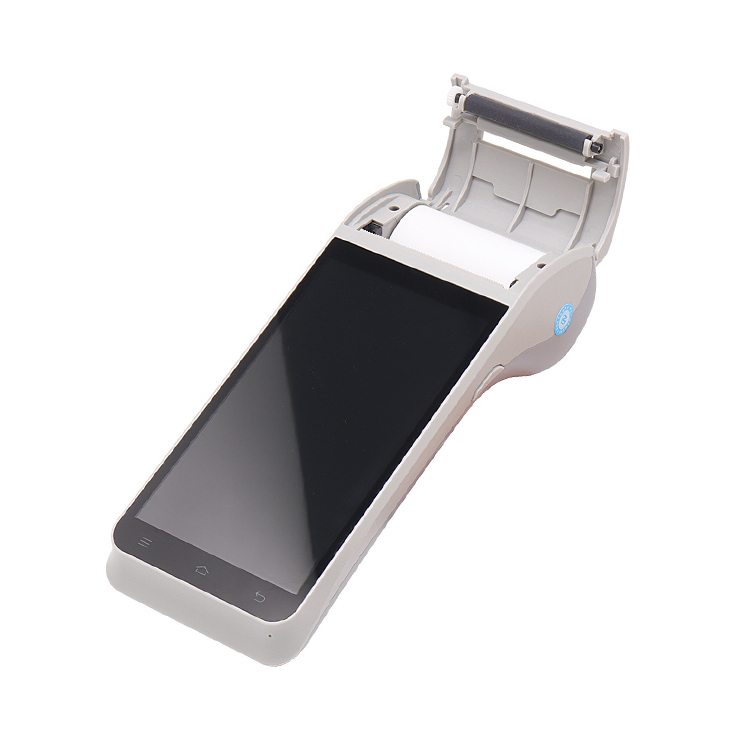 android bus ticket nfc pos terminal machine met vingerafdruk identificatie