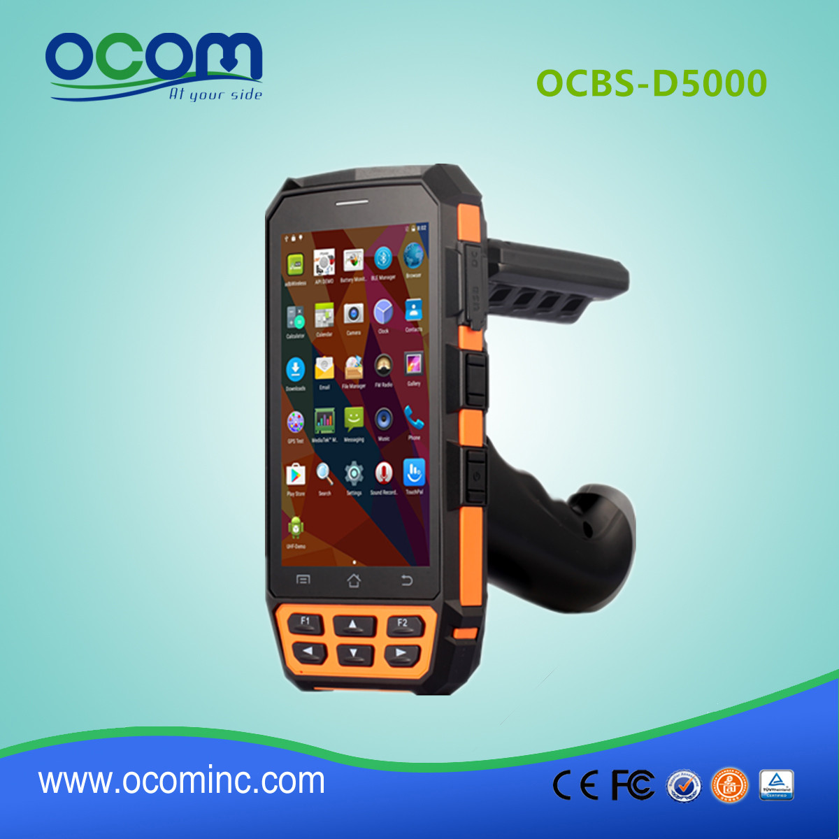Handheld-Touchscreen Android 1D Barcode Barcode-Leser pda