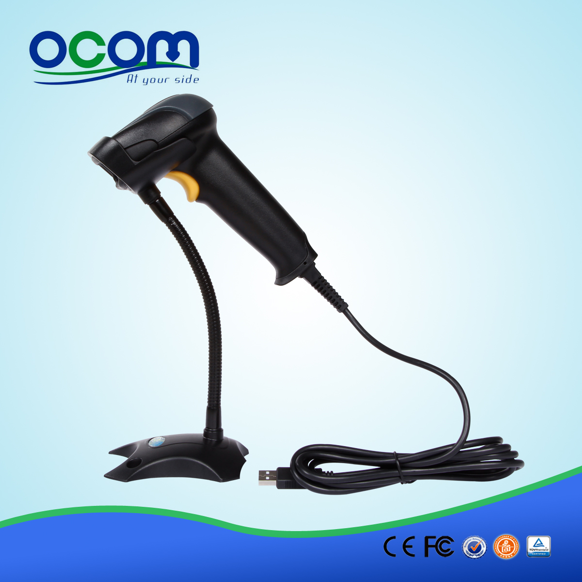 类似symbol的手持式激光条码扫描器（OCBS-LA09）