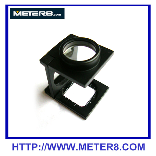 9007A Alloy dobrável lupa tecido com calibração