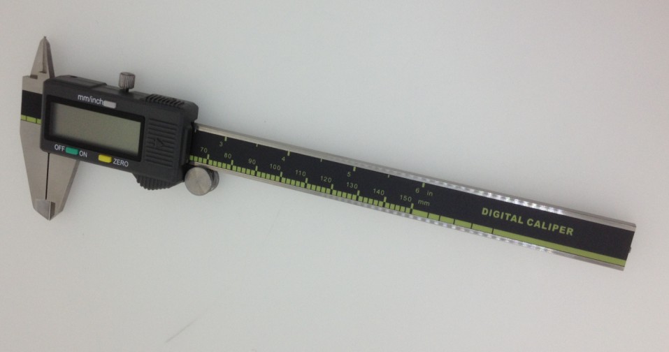 DC-222B Cina Extra schermo più grande Digital Pinza (Auto Power Off), compassi digitale ad elevata precisione