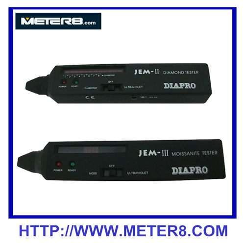 JEM-II probador del diamante + Kit probador de Moissanite + JEM-III